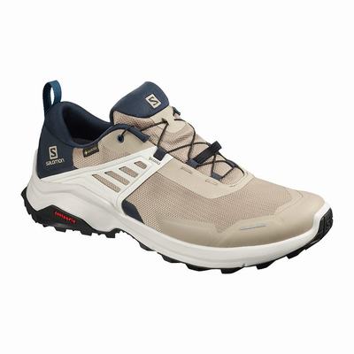 Salomon X RAISE GORE-TEX - Miesten Vaelluskengät - Laivastonsininen